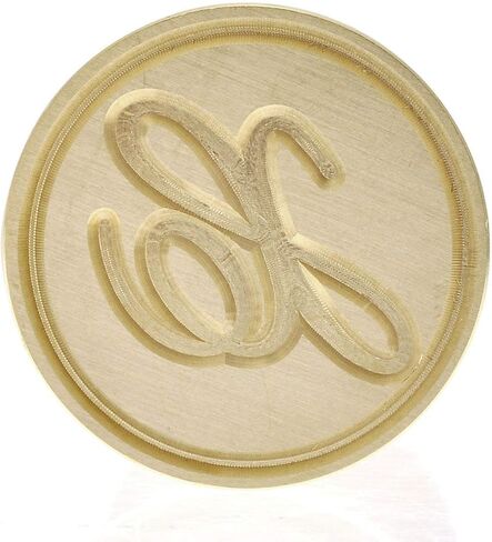 YPSelected Vintage Calligraphic A-Z 26 Alphabet Initial Letters Sealing Wax Spoons Candles Seal Stamp (Letter B) in Saudi Arabia