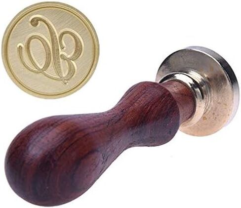 الخط العتيق A-Z 26 الحروف الأبجدية الأولية ختم ملاعق الشمع الشموع ختم الختم (حرف N) in Kuwait