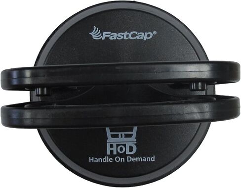 FastCap HOD-SINGLE Single-Hand Handle-on-Demand Lift with Suction Pad, Black, Red in Saudi Arabia