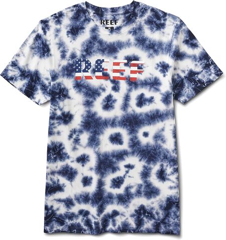 Reef Mens Tie Dye Short Sleeve Tee in Saudi Arabia