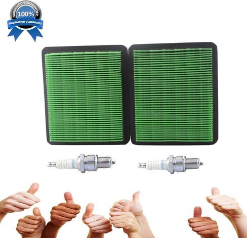 فلتر هواء 17211-ZS9-A02 مع قابس شرارة BPR5ES متوافق مع مولدات طراز EB2500C EB3000C EM3000C EU3000is (عبوة من قطعتين) in Kuwait