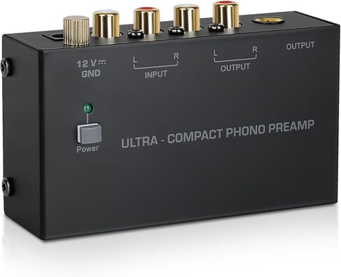 Compact Phono Turntable Preamp,Electronic Audio Stereo Phonograph Preamplifier with RCA Input in Saudi Arabia