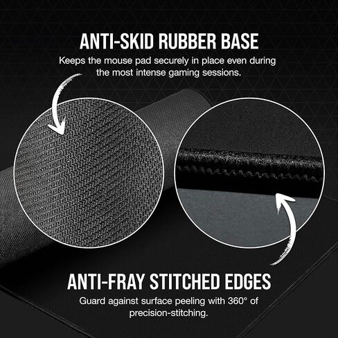 Large Mouse Pad Gaming Desk Mat Extended Mouse pad Non-Slip Base Stitched Edges Keyboard Pad, for Laptop, Computer, Office, Desk mat, mouse pads,Mouse and PC-31.5 x 15.7 inches (Mathematic) in Saudi Arabia