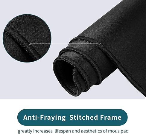Large Mouse Pad Gaming Desk Mat Extended Mouse pad Non-Slip Base Stitched Edges Keyboard Pad, for Laptop, Computer, Office, Desk mat, mouse pads,Mouse and PC-31.5 x 15.7 inches (Mathematic) in Saudi Arabia