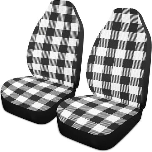 Qilmy Pink Car Seat Covers Universal Non-Slip Car Seat Cover Breathable Stain Resistant Seats Covers for Cars 2PCS in Saudi Arabia
