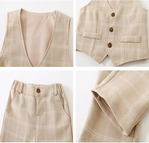 Baby Boys Toddler Suit Clothes Sets Casual Dress Shirts Pants Gentleman Outfits Suits 18 Month 5 Years in Saudi Arabia