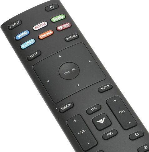 XRT136 Remote Control for Vizio TV Remote Replacement w Vudu Hulu iheart Netflix Xumo key Model D24f-F1 D32f-F1 D43f-F1 D50f-F1 P75-E1 D24fF1 D32fF1 D43fF1 D50fF1 P75E1 M65-E0 M70-E3 M75-E1 P55-E1 in Saudi Arabia