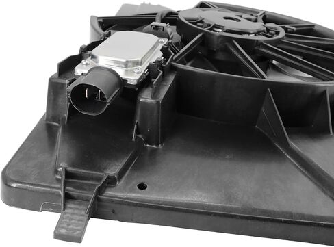 مجموعة مروحة الرادياتير متوافقة مع 2012-2018 Ford Focus 2.0L غير توربو أو غاز أو كهربائي in Saudi Arabia