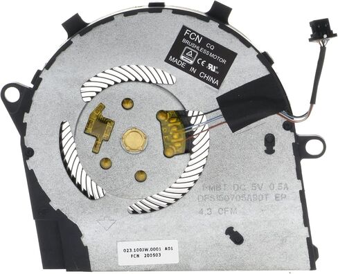 مروحة تبريد وحدة المعالجة المركزية البديلة لـ Dell Inspiron 14 5401 5402 5405 5408 Vostro 14 5402 0R6YTH R6YTH 023.100JW.001 PB6707S05HN2 DC5V in Saudi Arabia