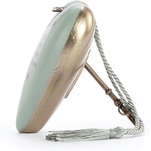 DEMDACO Art Hearts Collection Always in My Heart Angel Wings Slate Grey 3.5 x 3.5 Metal Musical Art Heart with Decorative Key in Kuwait