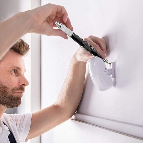 4 Pcs Multitool Pen Gifts for Men, 6 in 1 Cool Gadget with Ruler, Level, Screwdriver, Stylus, Ballpoint Pen, Unique Gift for Christmas, Father's Day, Valentine, Birthday in Saudi Arabia
