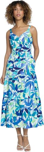 Maggy London Sleeveless V-Neck Maxi Pockets | Summer Dresses for Women in Saudi Arabia