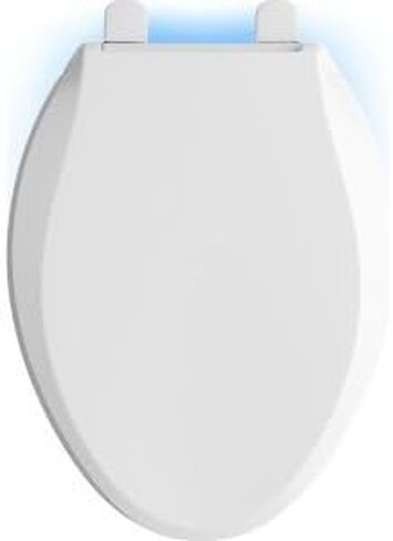 CACHET® NIGHTLIGHT Q3™ PB TOILET SEAT, Non Ready Latch, Round, BLACK in Saudi Arabia