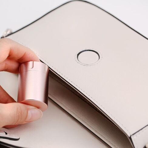 Portable Metal Small Pill Case, Aluminium Alloy Round Pill Box for Travel, Waterproof Pill Box Organizer, Pocket Daliy Pill Holder Pill Container for Medicine Vitamin Fish Oils (Black) in Kuwait