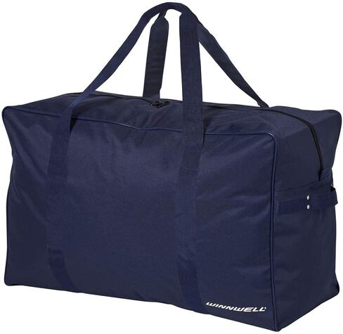 Winnwell Basic Carry Hockey Bag - Large Heavy Duty Sports Equipment Storage Bag - Multiple Sizes Bag For Hockey Player Gear in Saudi Arabia
