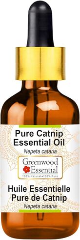 زيت النعناع البري النقي العطري (نيبيتا كاتاريا) مع قطارة زجاجية مقطر بالبخار 5 مل (0.16 أونصة) in Saudi Arabia