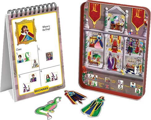 برينرايت لوجيك لاند - لغز استنتاج القلعة المسحورة متعدد الألوان، 5 بوصة in Kuwait