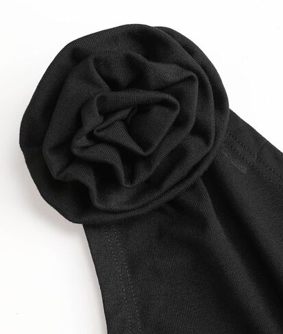 CIDER Asymmetrical Rosette Ruched Crop Top in Saudi Arabia