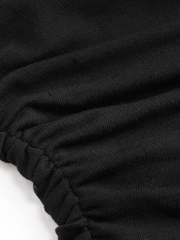 CIDER Asymmetrical Rosette Ruched Crop Top in Saudi Arabia