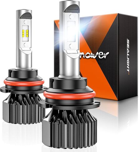 SEALIGHT 9006/HB4 Light Bulbs Fog Light Bulbs, 22000LM Super Bright 9006 Bulbs, 1:1 Mini Size Plug and Play or Fog Lights, Packs of 2 in Saudi Arabia