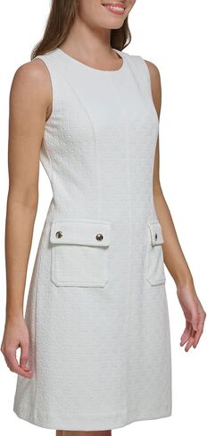 Tommy Hilfiger Women's Mini Jacquard Pocket Knit Dress in Saudi Arabia