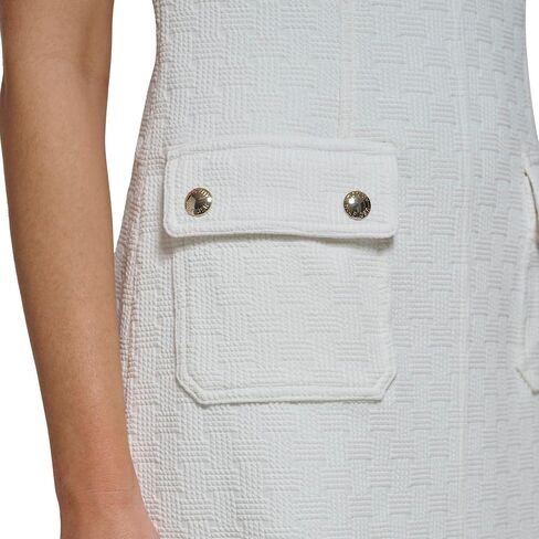 Tommy Hilfiger Women's Mini Jacquard Pocket Knit Dress in Saudi Arabia