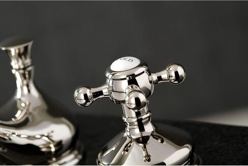 Kingston Brass KS1167BX 8 in. Widespread Bathroom Faucet, Brushed Brass in Saudi Arabia