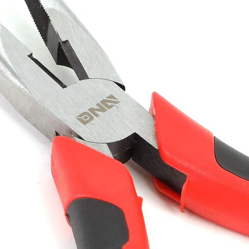 DNA Motoring TOOLS-00065 2 Piece Groove Joint Plier Set - Hardened Jaws Plier w/Heat-Treated Teeth, PVC Grips, Satin Finish in Saudi Arabia