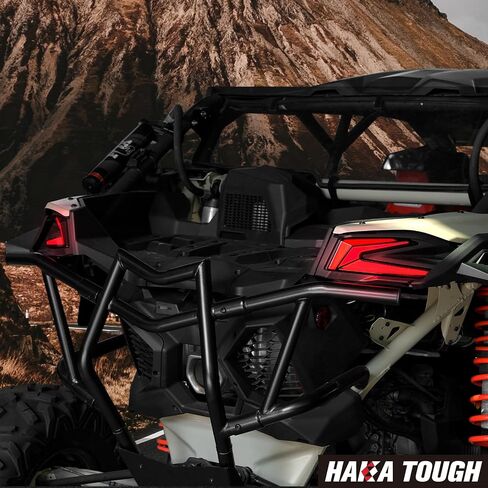HAKA TOUGH LED أضواء خلفية يسار لملحقات Can Am Maverick X3 2017-2024، المصابيح الخلفية لـ Can Am X3 XDS XRS Max Turbo R، مصابيح ذيل جانبية للركاب قطعة واحدة in Kuwait