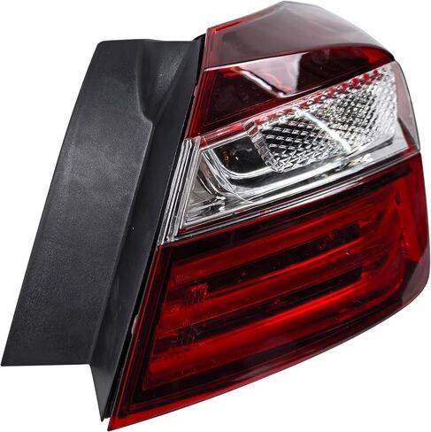 Tail Lights Rear Brake Outer Lamp Assembly for Honda Accord 2016 2017 Left Driver Side LED HO2804108 | ‎33550T2AA21 for Sedan Replacement in Saudi Arabia
