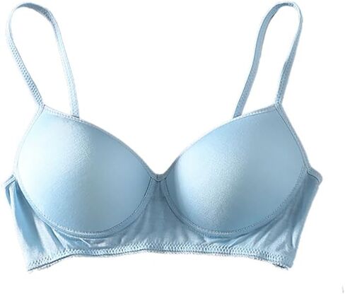 2Pcs Women Silk Bra Ultra Soft Underwear Wireless Bra Breathable Smooth T-Shirt Bra in Saudi Arabia