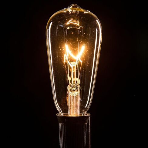Hometown Evolution, Inc. Box of 25 ST40 Lantern Edison 7 Watt C9 (E17) Intermediate Base Replacement Light Bulbs in Saudi Arabia