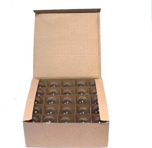 Hometown Evolution, Inc. Box of 25 ST40 Lantern Edison 7 Watt C9 (E17) Intermediate Base Replacement Light Bulbs in Saudi Arabia