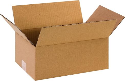 AVIDITI 12 x 8 x 5 Corrugated Cardboard Boxes, Small 12"L x 8"W x 5"H, Pack of 25 | Shipping, Packaging, Moving, Storage Box for Home or Business, Strong Wholesale Bulk Boxes in Saudi Arabia
