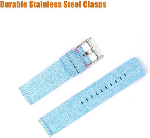 Compatible for Wyze Watch 47mm Band, Breathable Nylon Woven Fabric Replacement Accessory Strap Compatible for Wyze Watch 47mm Smartwatch in Saudi Arabia