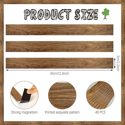 48 Pcs Boho Magnetic Bulletin Board Borders Magnetic Borders for Classroom Rainbow Whiteboard Chalkboard Classroom Borders Bulletin Board Trim for School Classroom Offices Decorations in Kuwait