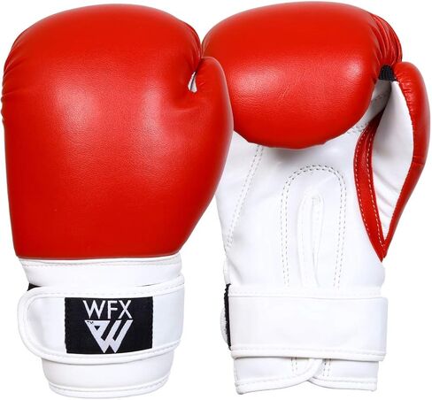 Kids Boxing Gloves for Martial Arts Sparring Junior Mitts Heavy Duty Leather MMA Training Punch Bag Gloves Striking Muay Thai Kick Boxing Boys and Girl in Saudi Arabia
