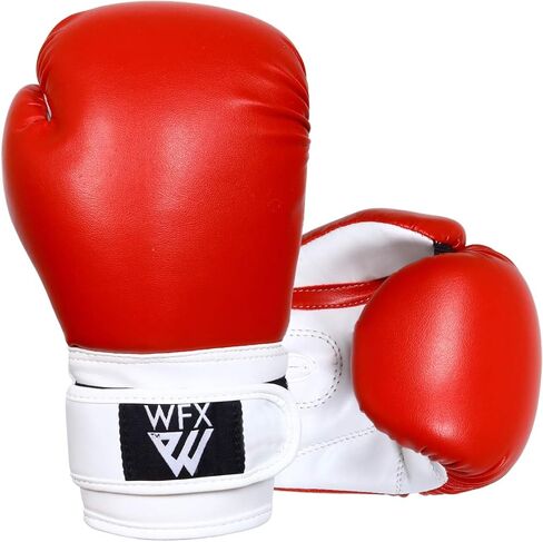 Kids Boxing Gloves for Martial Arts Sparring Junior Mitts Heavy Duty Leather MMA Training Punch Bag Gloves Striking Muay Thai Kick Boxing Boys and Girl in Saudi Arabia