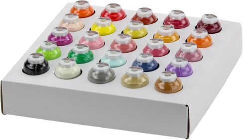 ELEMENT Tropical Pack | Tray of 25 spools | Machine Embroidery Thread | 1000m | 40 wt | Matte | Compatible with Brother Babylock Janome Singer Pfaff Husqvarna Bernina Sewing Machines in Kuwait