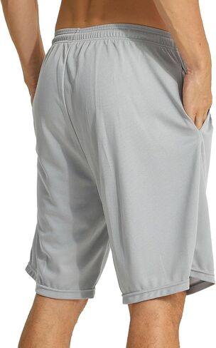LANBAOSI 2 Pack Men's Running Athletic Shorts Gym Workout shorts for Men Fitted Exercise Mens Fitness Shorts with Pocket in Saudi Arabia