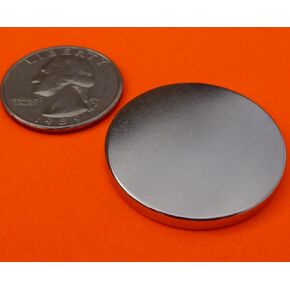 8Pc Super Strong Neodymium Magnet 1.26" x 1/8" Discs, The World’s Strongest & Most Powerful Rare Earth Magnets by Applied Magnets