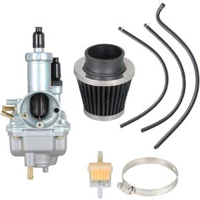 labwork Carburetor Carb and Air Filter Replacement for Kawasaki Bayou 220 250 KLF220A KLF250A 1988-2011