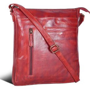 SERGA Real Vintage Leather Crossbody Sling Bag for women & girls CAROL