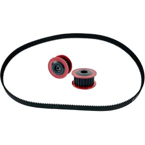 تتكون مجموعة العجلات المتزامنة ذات المحور Z المزدوج المخصصة لترقية الطابعة ثلاثية الأبعاد Ender 3 S1 من 25 سنًا وقطر 28 مم وفتحة 8 مم وحزام مزامنة محيطي 10 مم in Kuwait