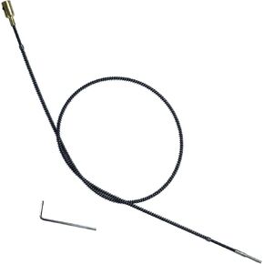 Inner Flex Shaft Cable, 2pcs Internal Flexible Shaft Core Attachment with Spring for Hanging Grinder Power Carver Rotary Tool Replacement Accessories