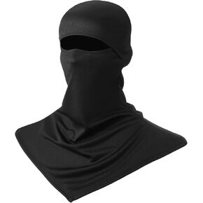 Balaclava Summer Full Face Mask for Sun Protection Breathable Motorcycle Hood Helmet Liners Windproof Long Neck Cover