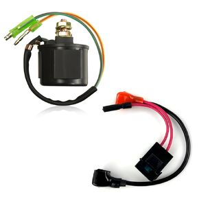 Starter Relay Solenoid Positive Side Battery Cable for Honda Sportrax 400 TRX400EX 1999-2004 TRX400 400EX 32401-HN1-010 35850-HM3-000