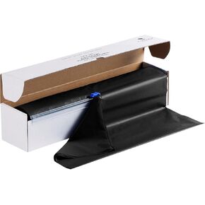 Goodluck 54 Inch X 300 Feet Plastic Table Cloths with Cutter Box, Disposable Table Cloths for Parties, Tablecloth Plastic for Party, Banquet, Wedding, Birthday, Anniversary Decorations, White