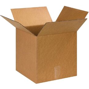 BFHD1313DW Double Wall Corrugated, Heavy-Duty Cardboard Boxes, 13" x 13" x 13", for Shipping, Packing and Moving Protection, Kraft (Pack of 15)