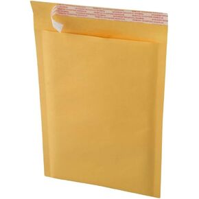BOXN1 10 pk 10.5 x 16 Kraft Bubble Mailers Size #5 Self Sealing Bulk Padded Shipping Supplies Packaging Materials Envelopes Bags 10.5 by 16 inches